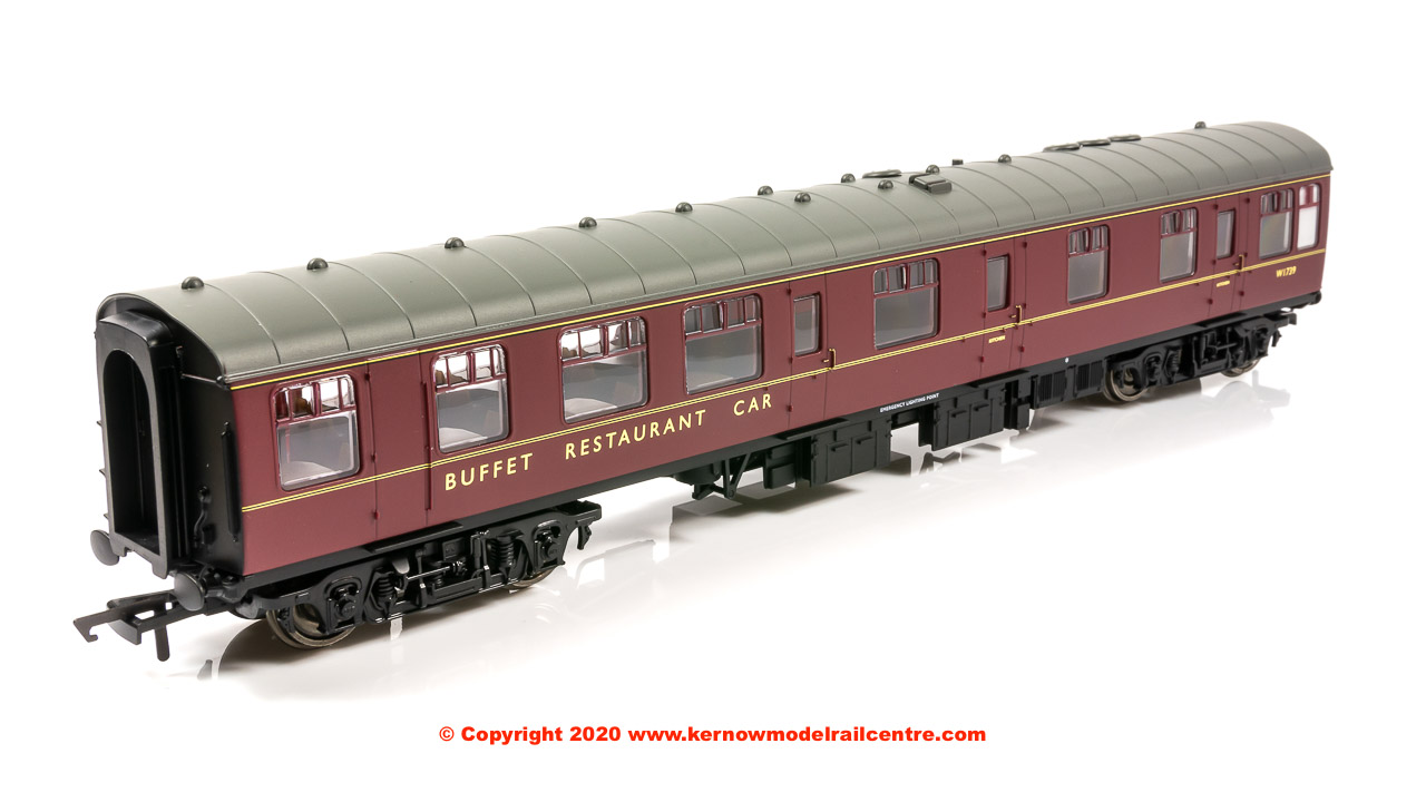 R4971 Hornby Mk1 RB Coach number W1739 in BR Maroon livery
